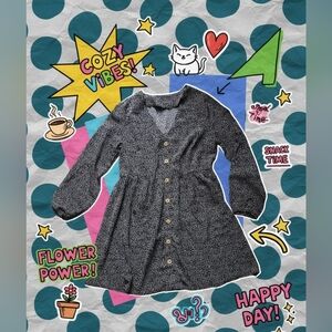 Women Black Button-Up Jacket